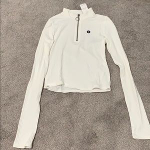 hollister white long sleeve